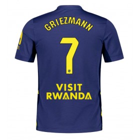 Pánské fotbalový oblečení Atletico Madrid Antoine Griezmann #7 Venkovní košile 2025-26 Krátkým Rukávem